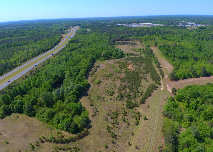 Aerial of highway. Credit: Lee County Government